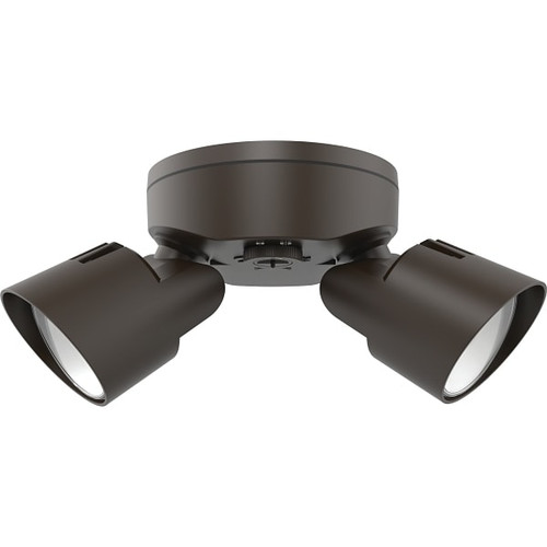 Lithonia Lighting LED Residential Floodlights, 4000round Head, Dark Bronze Hgx LED 2rh Alo 40k 120 Pe Ddb