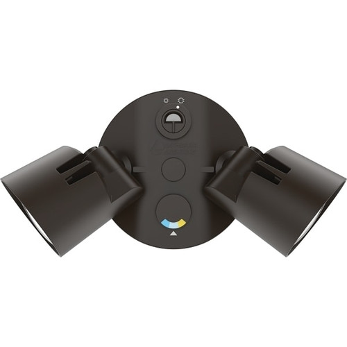 Lithonia Lighting LED Residential Floodlights, Round, 30k/40k/50k, Dark Bronze Hgx LED 2rh Alo Sww2 120 Pe Ddb