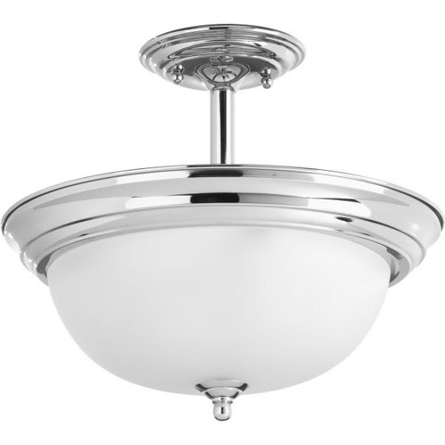 Progress Lighting Dome Led Semi-Flush Mount Light