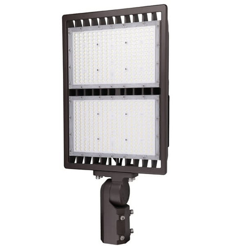 Halco 300-Watt Slipfitter Bronze Outdoor Integ Led Flood Cool White