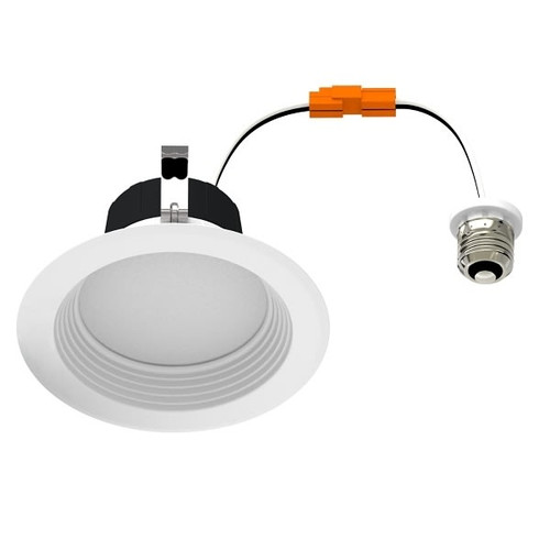 Halco 4in. 8w Selectable Cct Recessed Led Deep Baffle Downlight Wet Loc Cec Dim