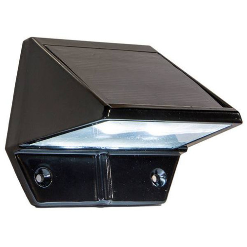 Classy Caps Black Aluminum Deck And Wall Light