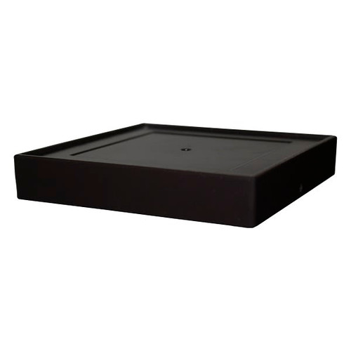 Classy Caps 4.5 X 4.5 Inch Base Imperial Aluminum Black