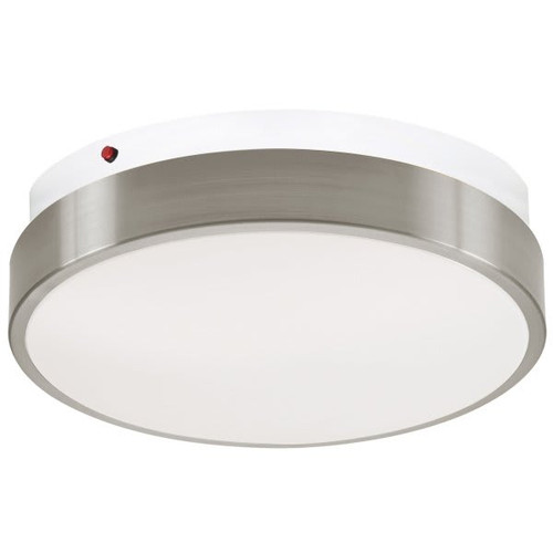 AFX Octavia 14 In. LED Flush Mount Brushed Aluminum 120v, 30/35/40k