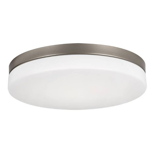 AFX Oscar 14 In. LED Flush Mount Satin Nickel 120v, 27/30/35/40/50k