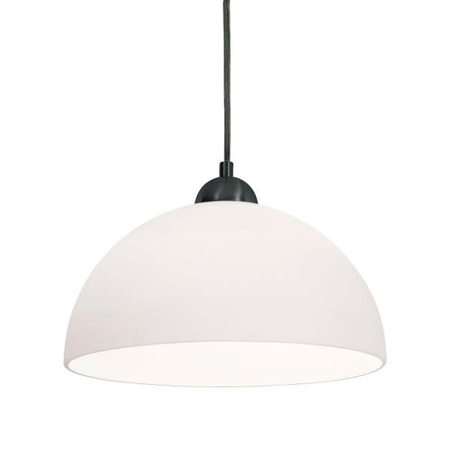 AFX Otis 12 In. Medium Base Pendant Fixture Black 120v