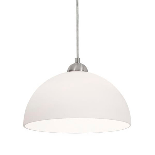 AFX Otis 12 In. Medium Base Pendant Fixture Satin Nickel 120v