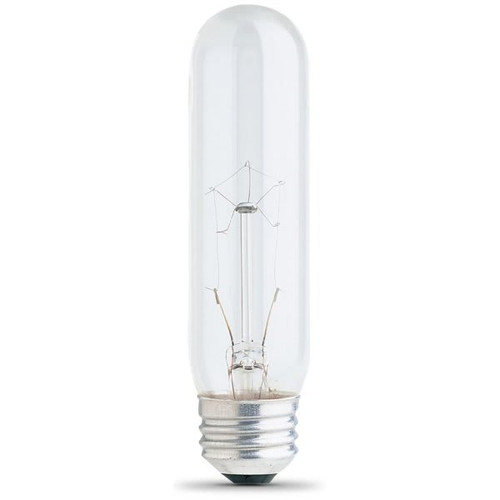 FEIT Electric 40 Watt T10 Medium Base Incandescent Clear Bulb Package Of 12