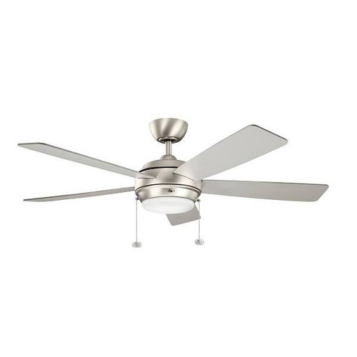 Kichler 52 In. Ceiling Fan Integrated LED Light (Brushed Nickel)