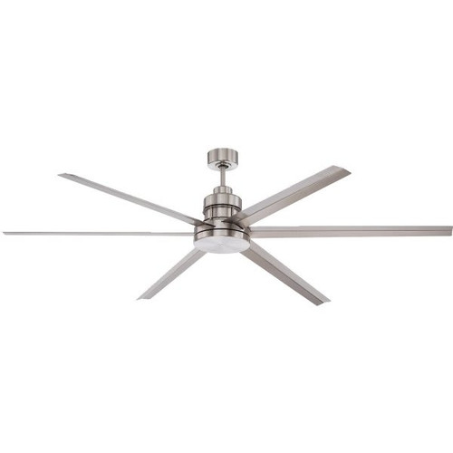 72 In Indoor Ceiling Fan W/ Remote Control (Brushed Nickel)