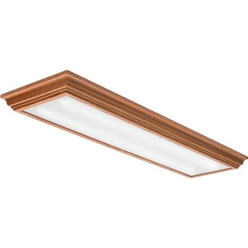 Lithonia Lighting LED Cambridge 4' Ceiling Fixture, 36 Watt, Oak, 4000k Fmfl 30840 Caml Oa