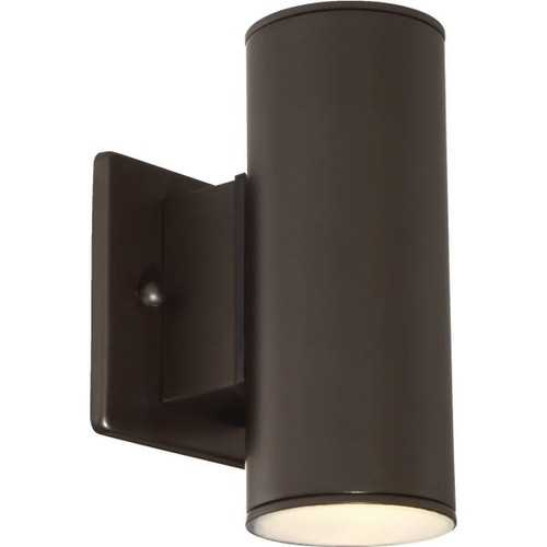 Cordelia Lighting 4.5 In Outdoor Led Wall Lantern Down (Oil Bronze)