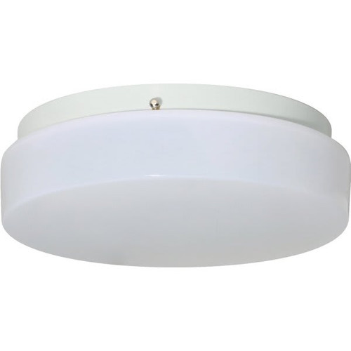 Liteco 14 In. 2-Light Drum Led Flush Mount Light