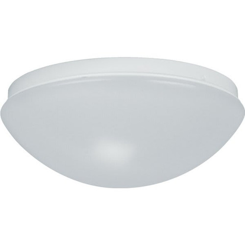 Liteco 11 In. 1-Light Dome Led Flush Mount Light
