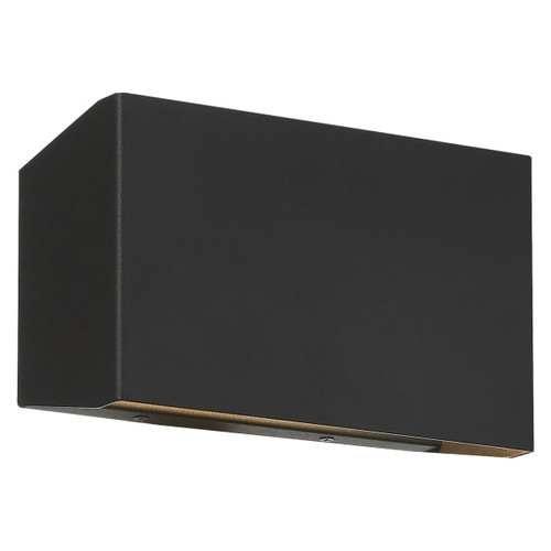 Access Lighting Amora Bi-Directional Outdoor Led Wall Mount Black