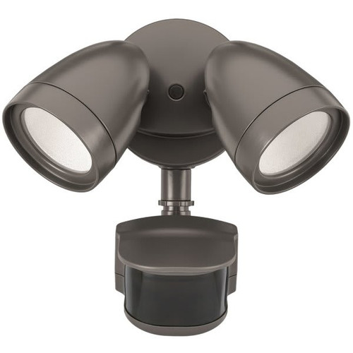 Eti 2 Head Bronze Motion Security Light