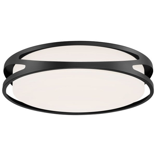 Access Lighting Lucia 22 In. Led Flush Mount Light (Black)