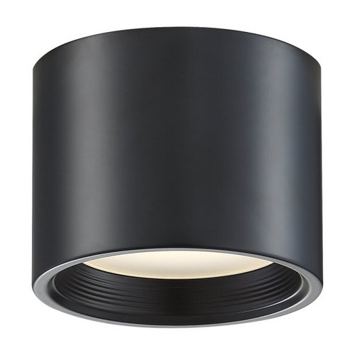 Access Lighting Reel Dual Voltage Led Flush Mount Black Finish