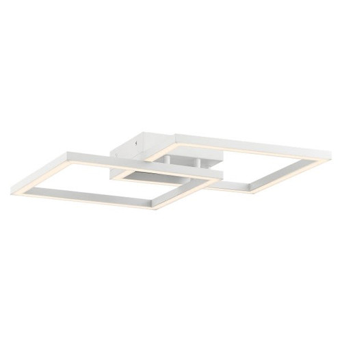 Access Lighting Squared Led Flush Mount Or Wall Sconce White