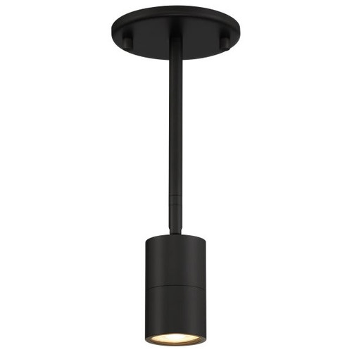 Access Lighting Cafe 1 Light Led Wall Or Ceiling Spotlight Matte Black Finish