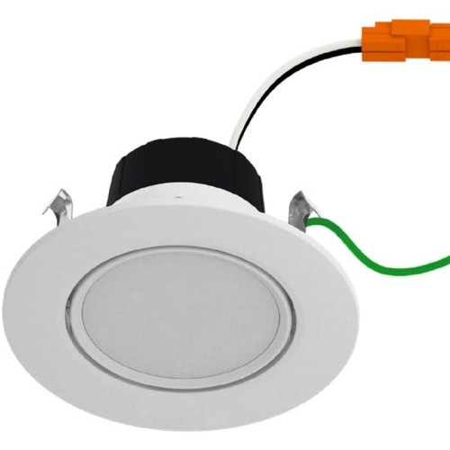 Halco 4" 8-Watt Selectable 5 Cct Led Gimbal Recessed Downlight Wet Location Cec