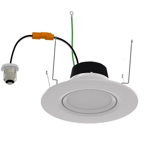 Halco 5/6" 10-Watt Selectable 5 Cct Led Gimbal Recessed Downlight Wet Location