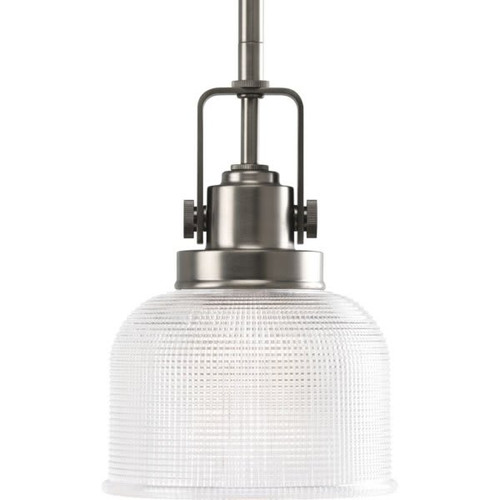 Progress Lighting Archie Antique Nickel One-Light Mini-Pendant