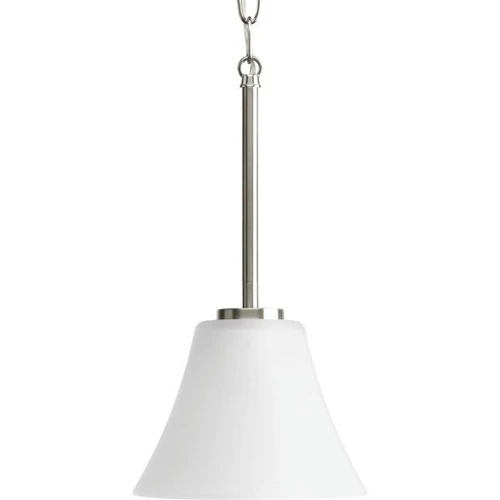 Progress Lighting Bravo Brushed Nickel One-Light Mini-Pendant