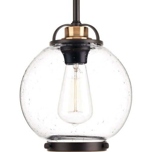 Progress Lighting Chronicle Antique Bronze One-Light Mini-Pendant