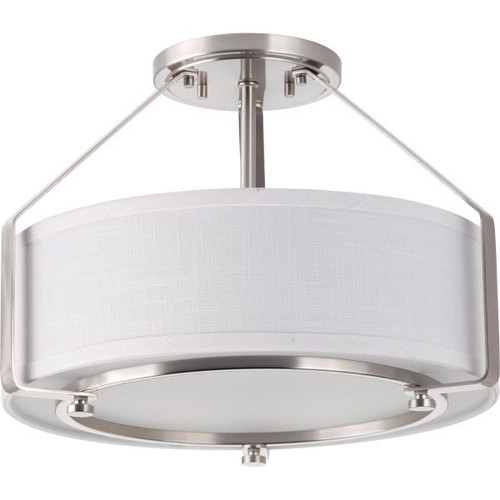 Progress Lighting Ratio Incandescent Semi-Flush Mount Light