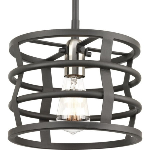 Progress Lighting Remix Graphite One-Light Mini-Pendant