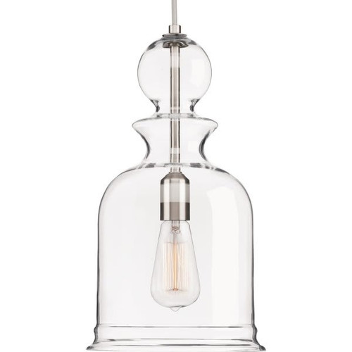 Progress Lighting Staunton Brushed Nickel 9 One-Light Pendant