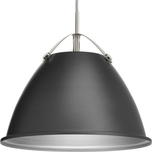 Progress Lighting Tre 14 In. 1-Light Pendant Fixture (Graphite)
