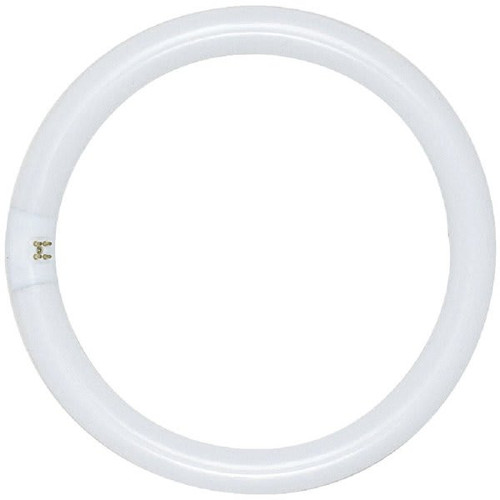 Satco 22w Circline T9 G10q Fluorescent Tube Light Bulb, Cool White Case Of 12