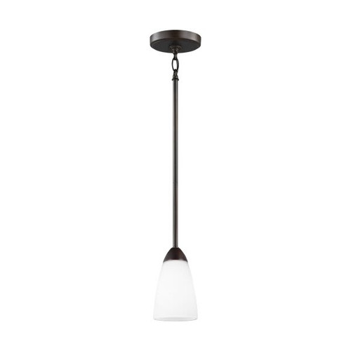 Generation Lighting Seville 1-Light Bronze Mini-Pendant