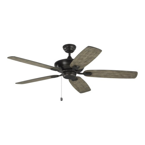 Generation Lighting Colony Max 52" Indoor/Outdoor Aged Pewter Ceiling Fan