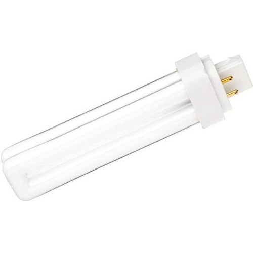 Satco 75-Watt Equivalent T4 G24q-2 Base Dual Tube Cfl Light Bulb In Warm White