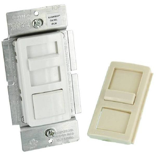 Leviton Illumatech Slide Dimmer W/Color Change Kit Included