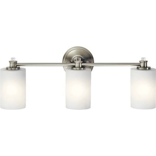 Kichler 3-Light Vanity Light Brushed Nickel