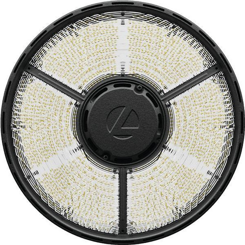 Lithonia Lighting COMPACT PRO Industrial LED Round High Bay, Glossy Black Cprb Alo14 Uvolt Sww9 80cri Dbl