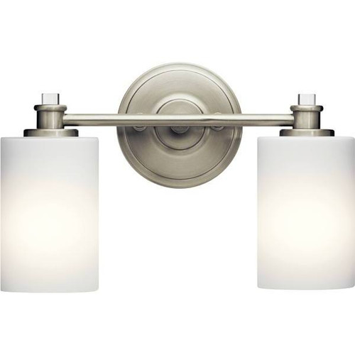 Kichler 2-Light Vanity Light (Brushed Nickel)