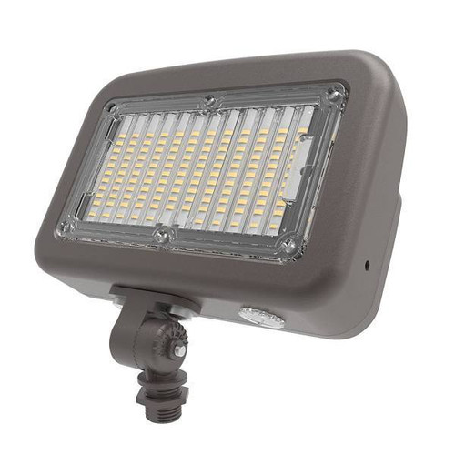 Halo 80w LED Floodlight, 10,000 Lumens, Dusk To Dawn, Bronze