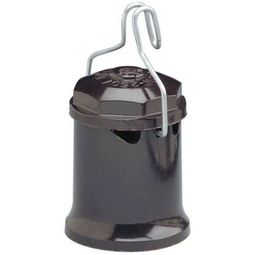 Leviton 660w Brown Weatherproof Pin-Type Lampholder