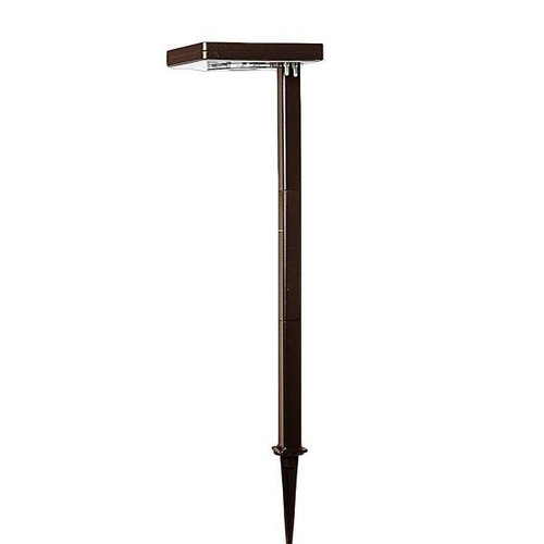 Gama Sonic Contemporary Square Solar Led Pathway Light, Bronze