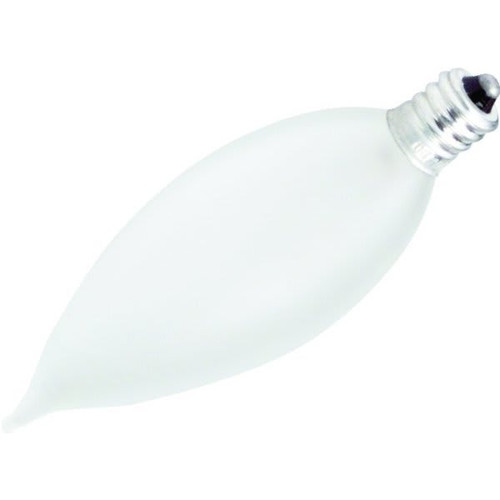 60w Flame Tip Incandescent Decorative Bulb (2600k) (25-Pack)