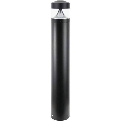 Solus LED Landscape Bollard Light With Surface Mount Aluminum Construction (Black)