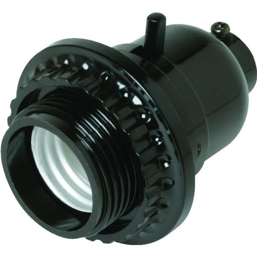 Satco Push-Through Phenolic Threaded Socket Pack Of 4