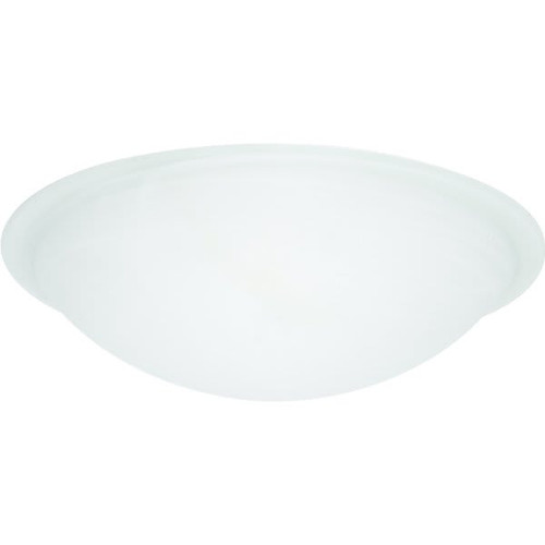 15.75 In. Alabaster-Style Bowl Light Fixture Cover (2-Pack)