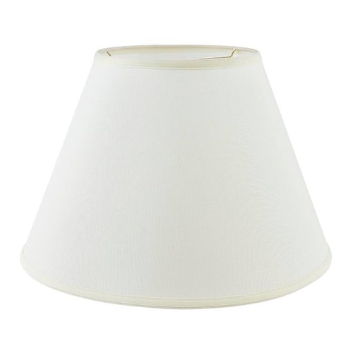 Round Hardback Linen Lamp Shade 9 X 18 X 12-1/2" Parchment Pack Of 6