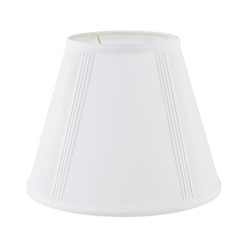 Round French Drape Lamp Shade 6 X 11 X 9" Cream Pack Of 6